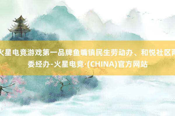 火星电竞游戏第一品牌鱼嘴镇民生劳动办、和悦社区两委经办-火星电竞·(CHINA)官方网站