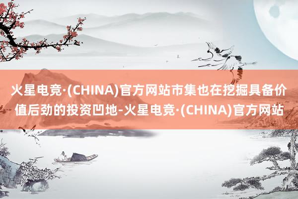 火星电竞·(CHINA)官方网站市集也在挖掘具备价值后劲的投资凹地-火星电竞·(CHINA)官方网站
