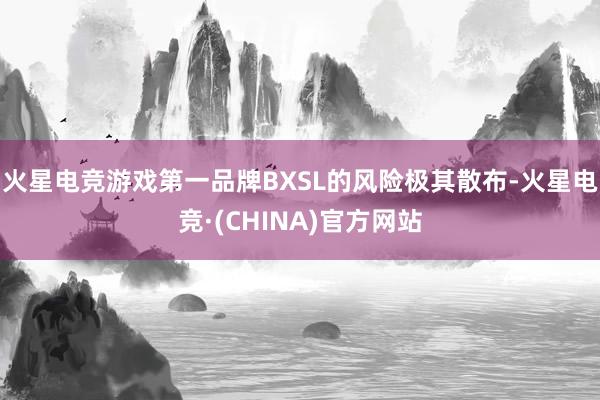 火星电竞游戏第一品牌BXSL的风险极其散布-火星电竞·(CHINA)官方网站