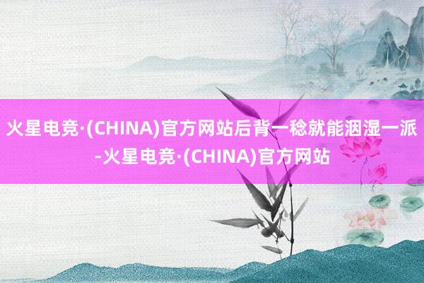 火星电竞·(CHINA)官方网站后背一稔就能洇湿一派-火星电竞·(CHINA)官方网站